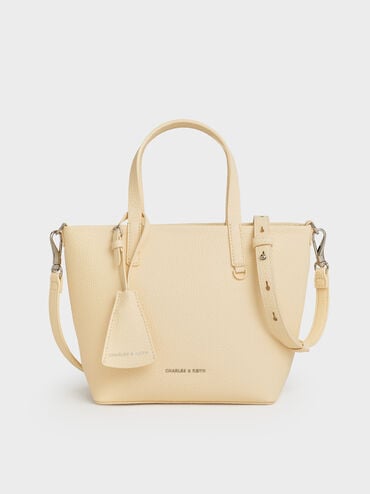 Mini Beryl Tote Bag, Butter Yellow, hi-res