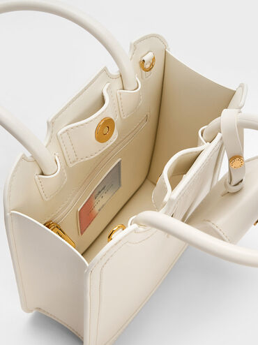 Judy Hopps Structured Tote Bag, สีชอล์ค, hi-res