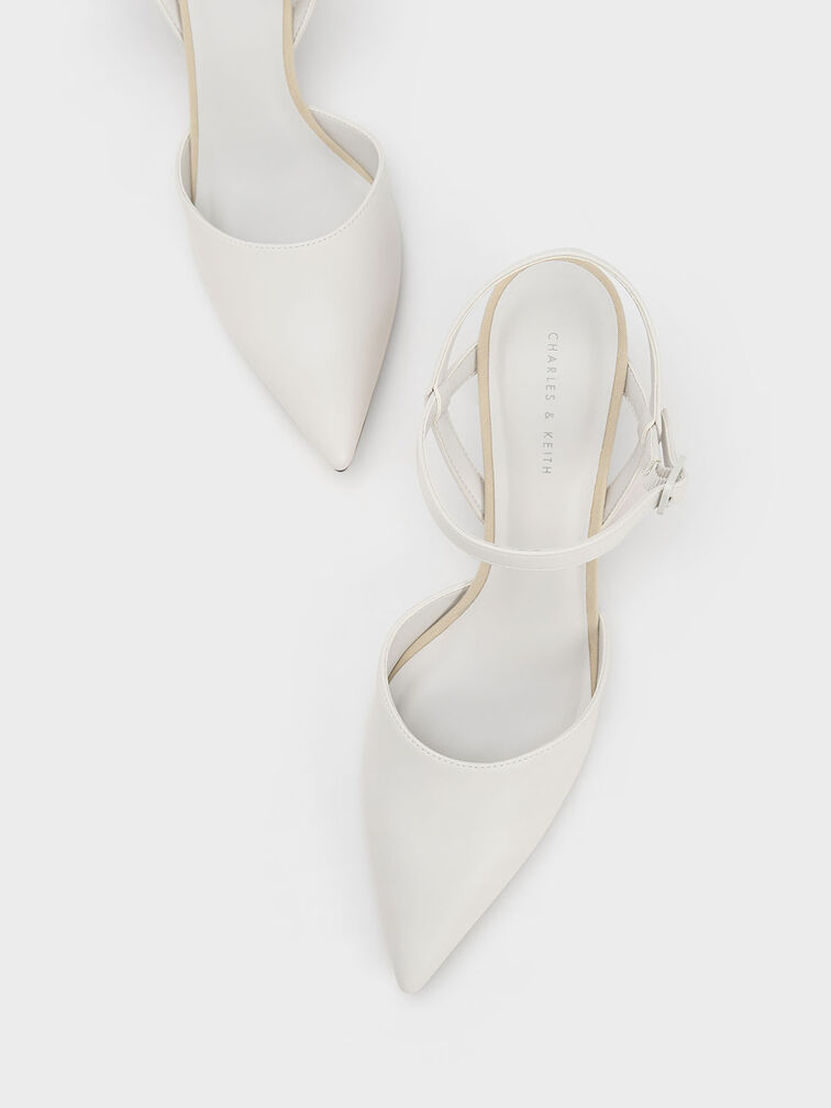Rattan Block Heel Pumps, , hi-res