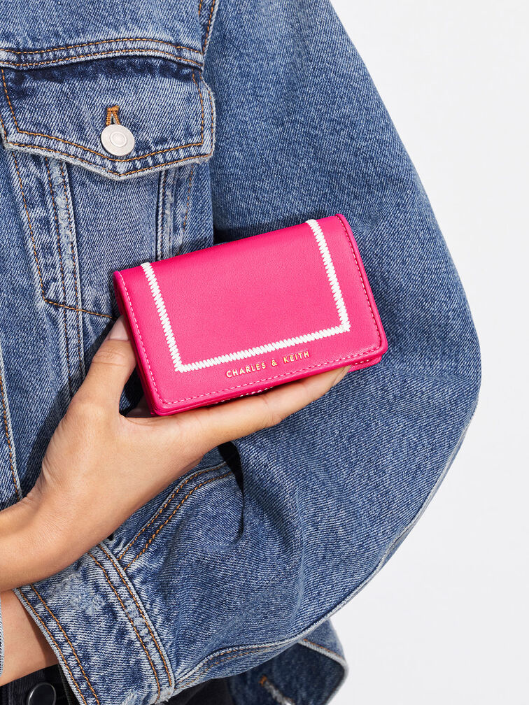 Astra Contrast Trim Wallet, , hi-res