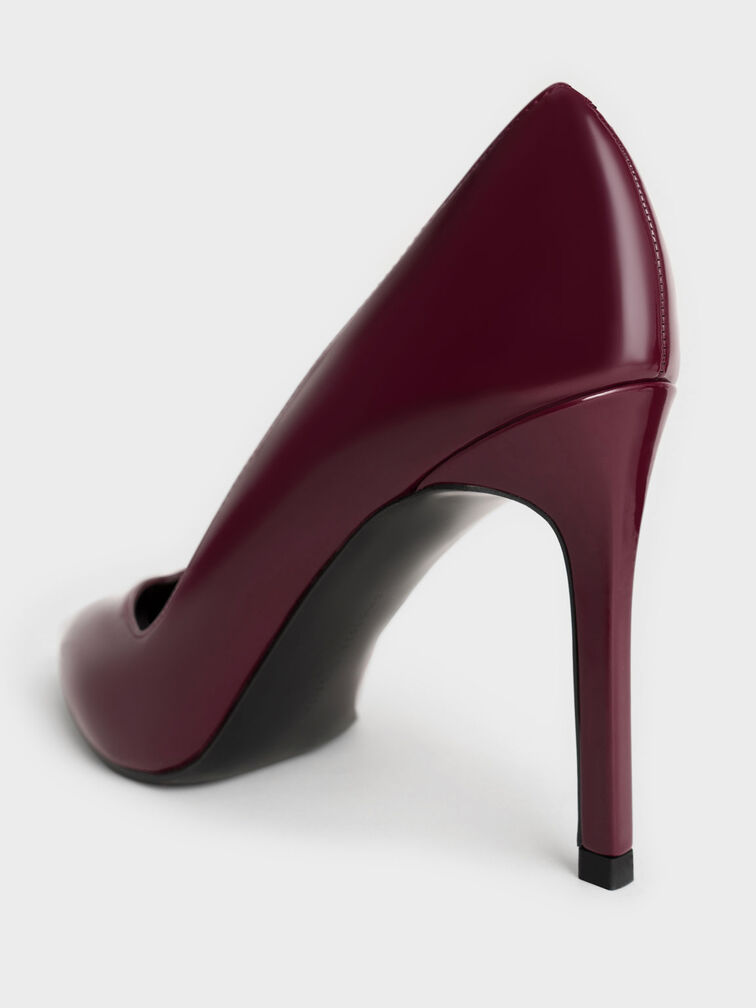 Tapered Square-Toe Pumps, , hi-res
