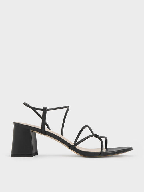 Meadow Strappy Block Heel Sandals, , hi-res