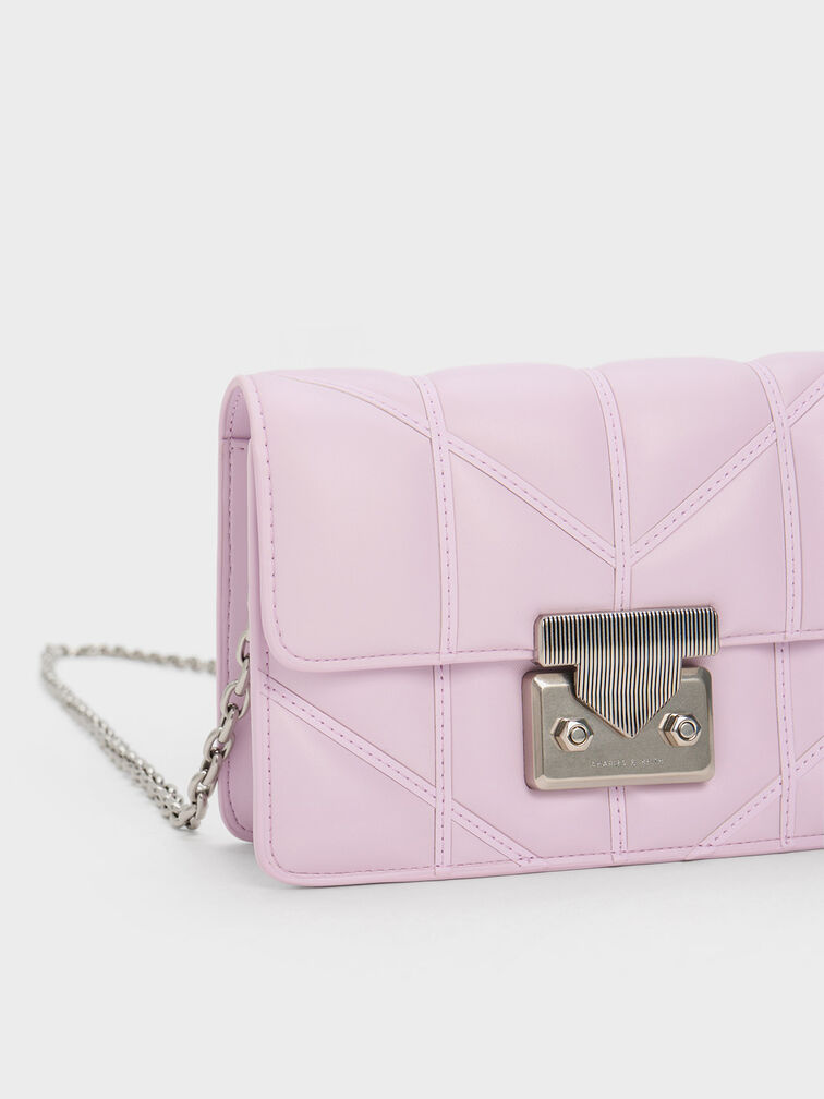 Eudora Chevron Boxy Bag, , hi-res