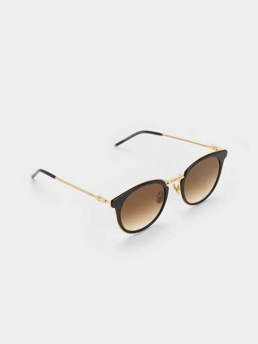 Oval Recycled Acetate Sunglasses, , hi-res