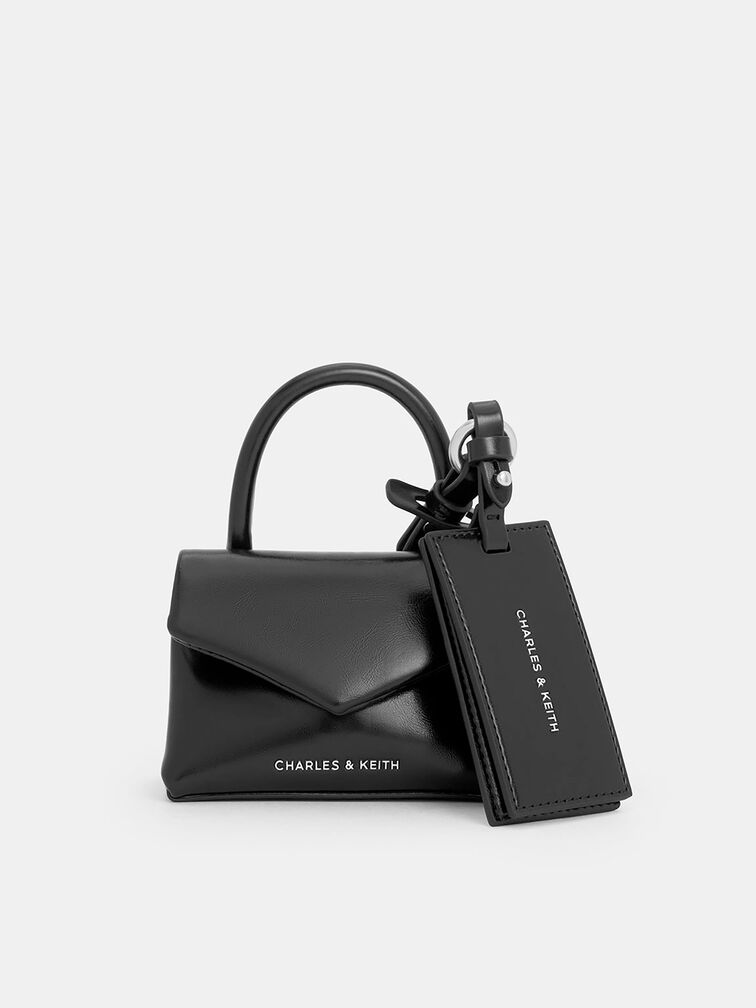 Andromeda Micro Bag Charm, Noir, hi-res