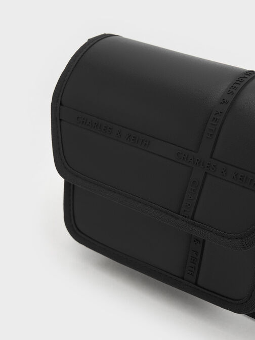 Avenue Contrast-Trim Crossbody Bag, , hi-res