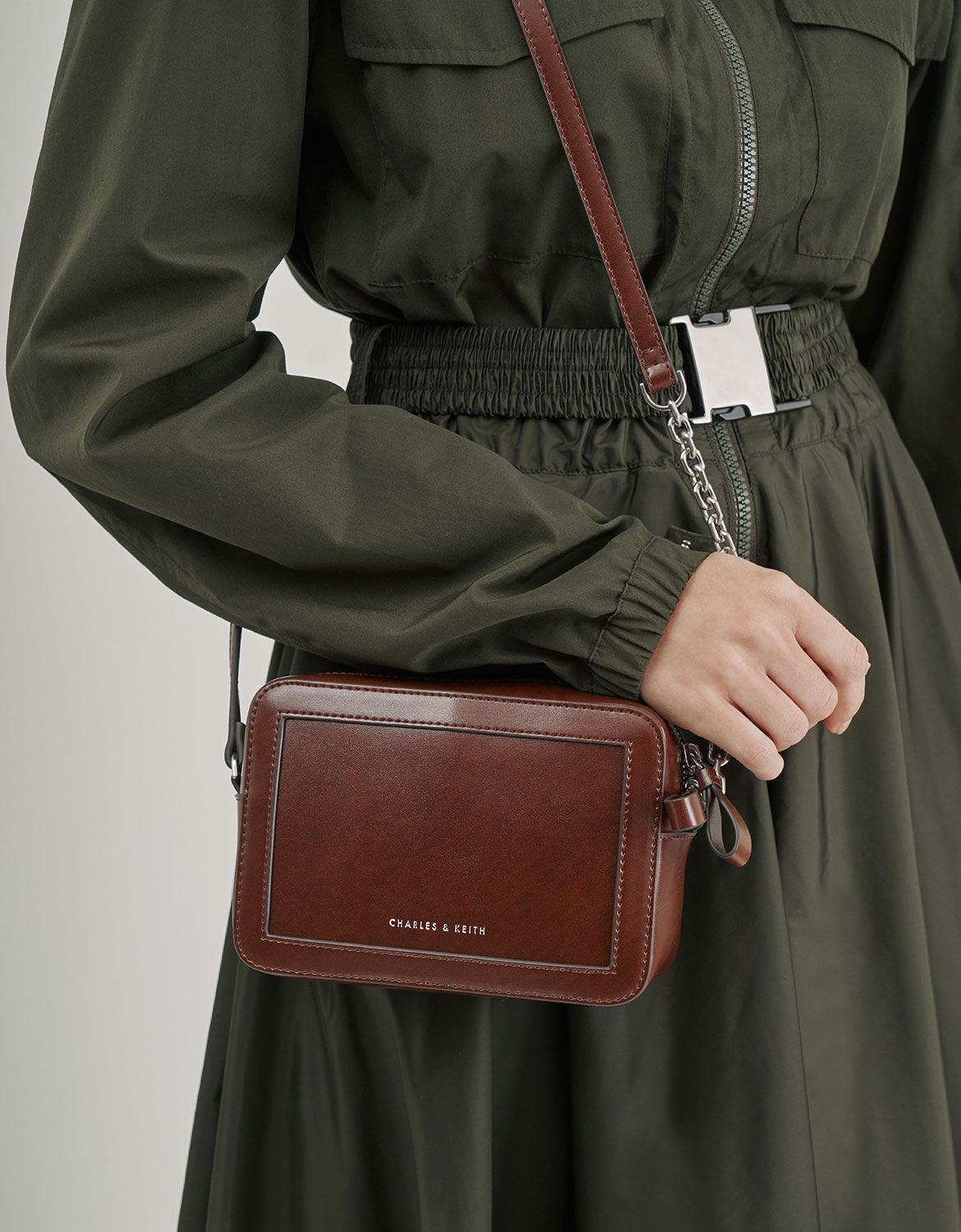 Charles and keith outlet 2 way bag