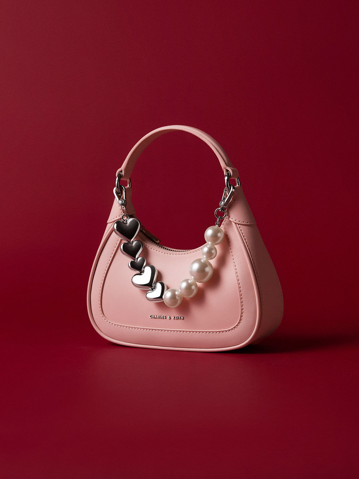 Gift Set: Mini Hobo Bag, Pink, hi-res