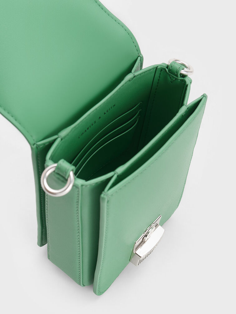 Kalinda Metallic Accent Phone Pouch, , hi-res