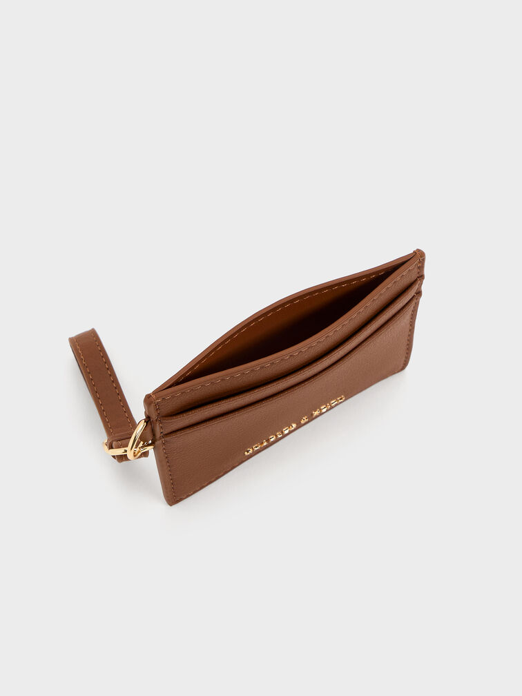 Scottie Card Holder, Chocolate, hi-res