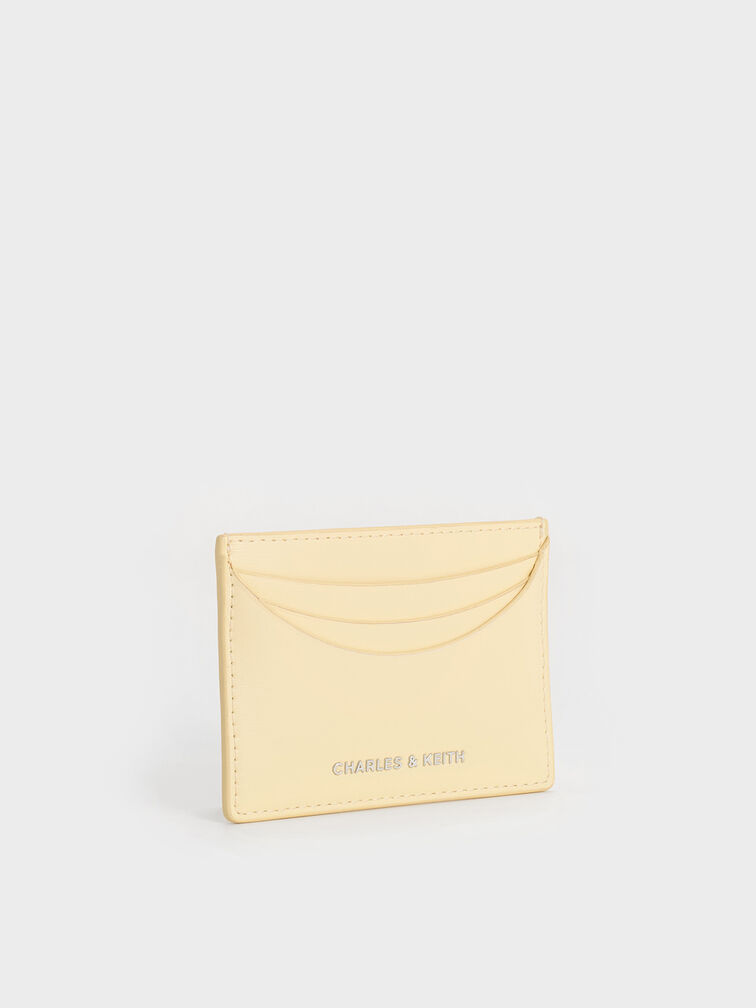 กระเป๋าใส่บัตรรุ่น Sigrid, สีบัตเตอร์เยลโลว์, hi-res