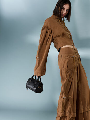 Everleigh Bowling Bag, Black, hi-res