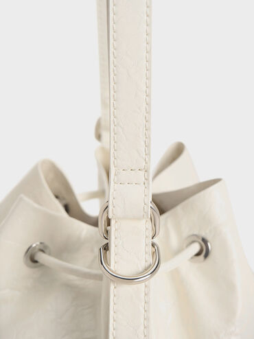 Neva Two-Way Bucket Bag, Cream, hi-res