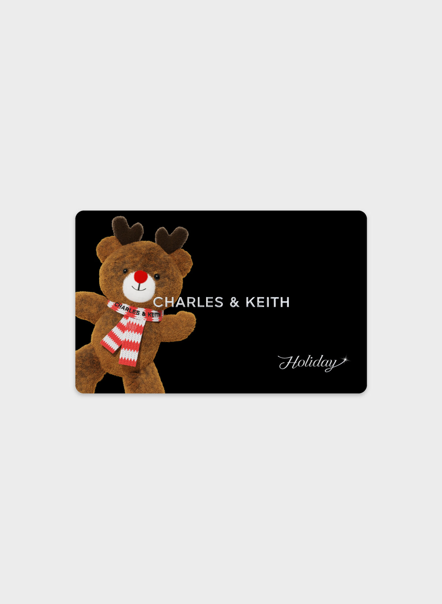 Holiday Gift Card - Reindeer, Cognac, giftratio3_4