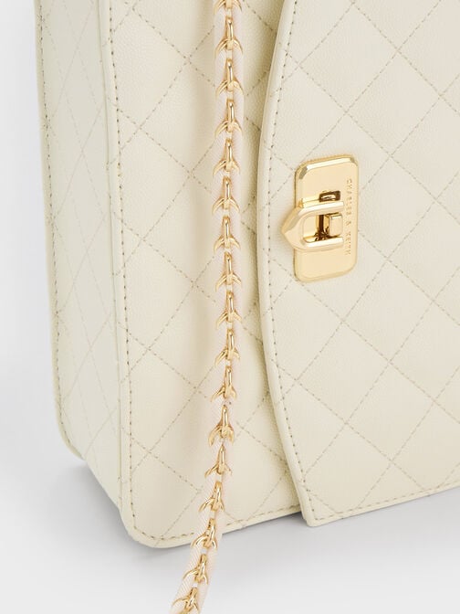 Cressida Quilted Chain Strap Bag, , hi-res