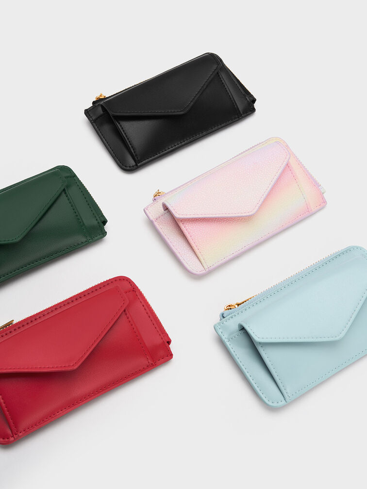 Eudora Envelope Card Holder, สีแดง, hi-res