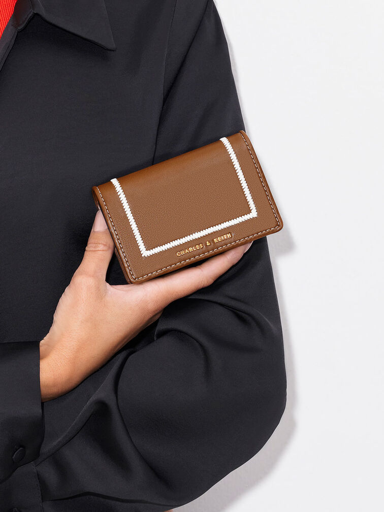 Astra Contrast Trim Wallet, , hi-res