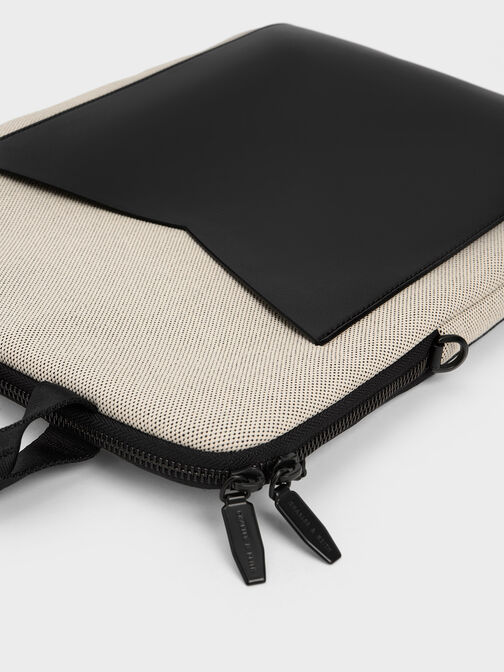 Gaia Canvas Laptop Bag, Multi, hi-res