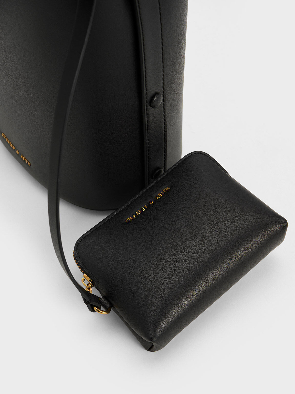 Charles keith store bucket bag