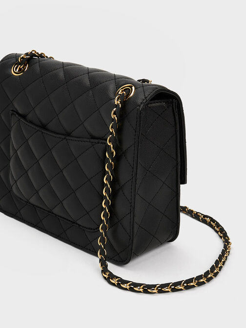 Cressida Quilted Chain Strap Bag, , hi-res