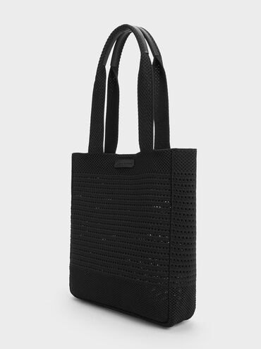 Ida Knitted Tote Bag, , hi-res