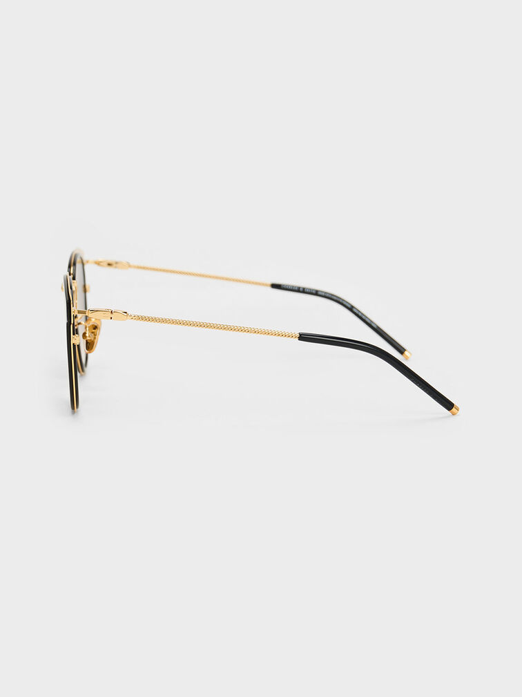 Oval Recycled Acetate Sunglasses, , hi-res