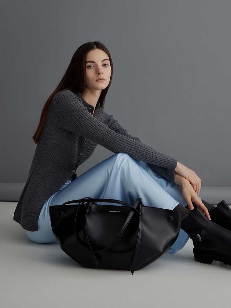 Calla Tote Bag, Noir, hi-res
