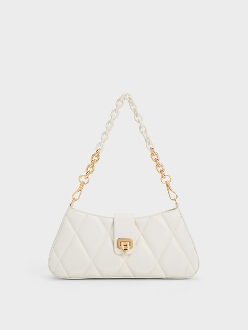 Arwen Quilted Chunky Chain Bag, , hi-res