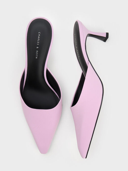 Flare Heel Mules, , hi-res