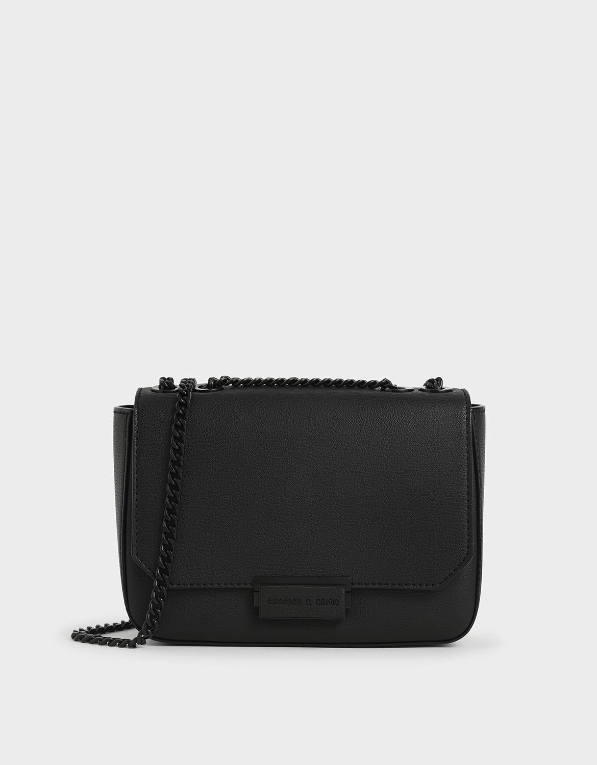 black crossbody chain