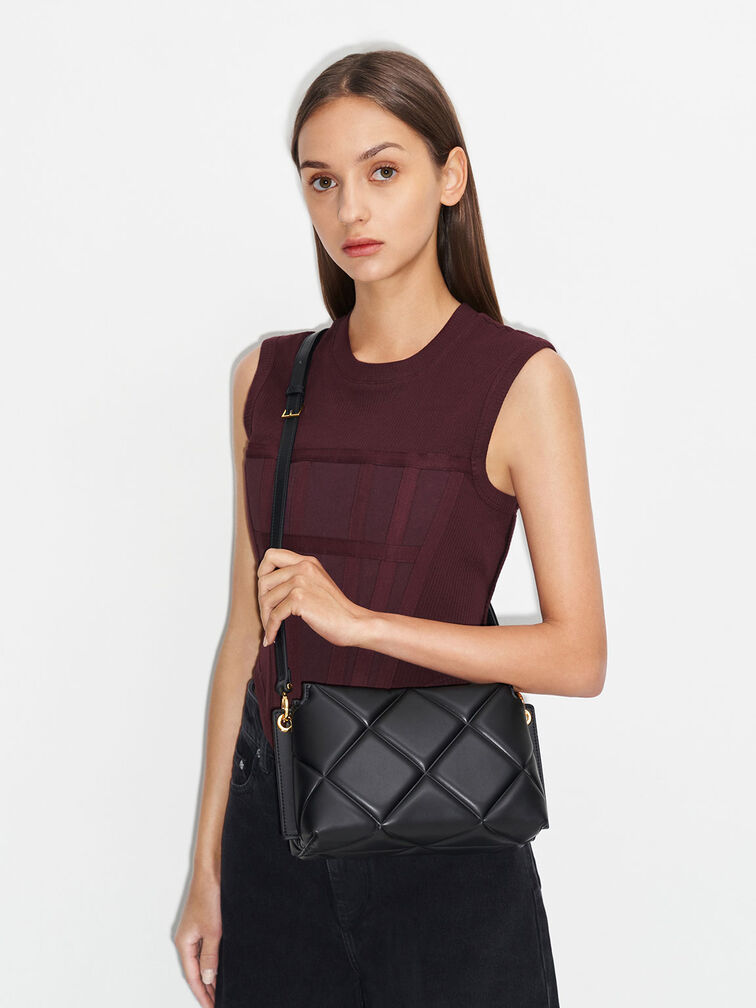 Danika Chunky Chain Padded Bag, , hi-res