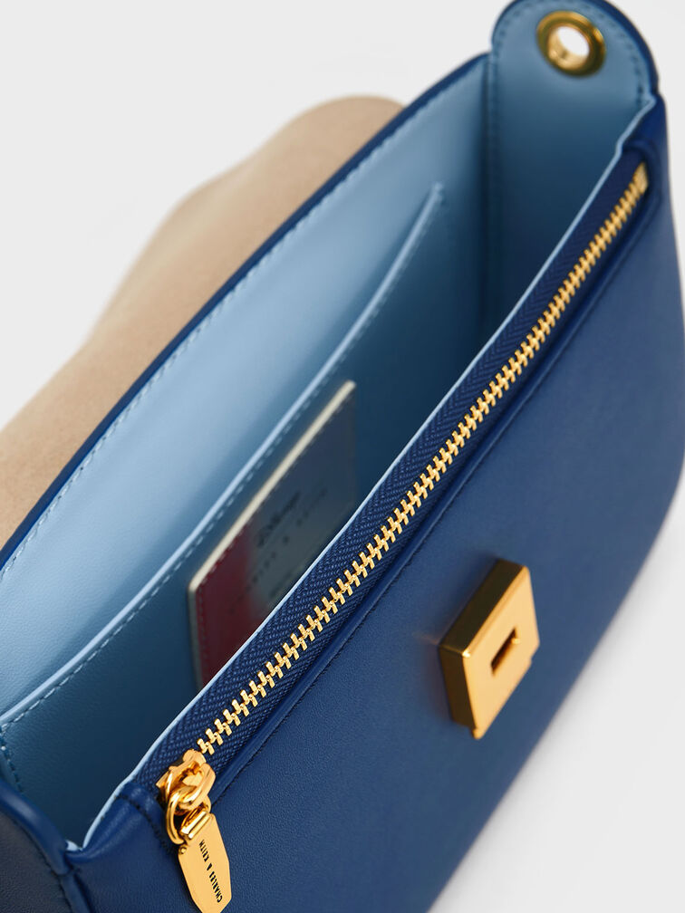 Judy Hopps Metallic Accent Shoulder Bag, , hi-res