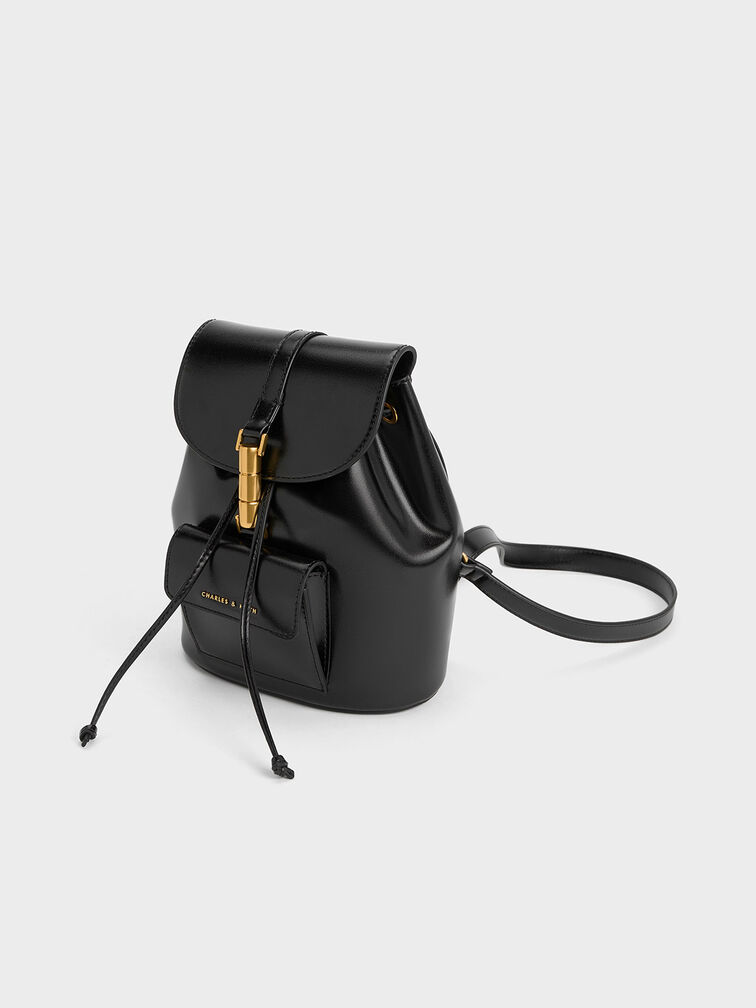 Cesia Metallic Accent Backpack, , hi-res