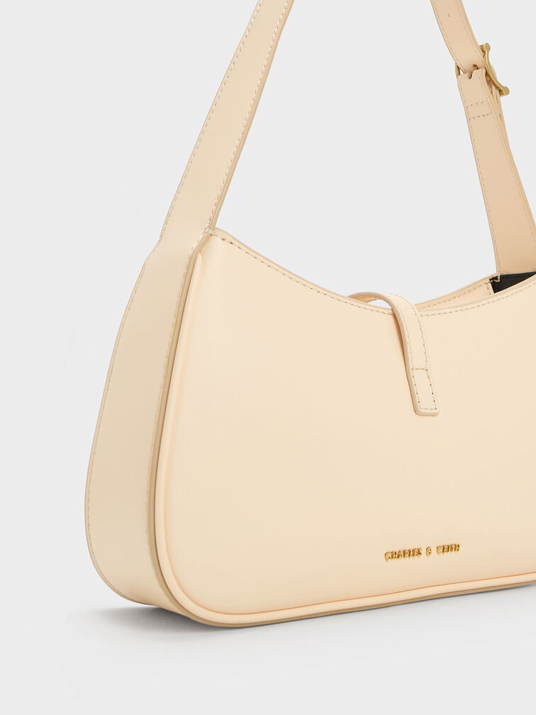 Cesia Metallic Accent Shoulder Bag, , hi-res