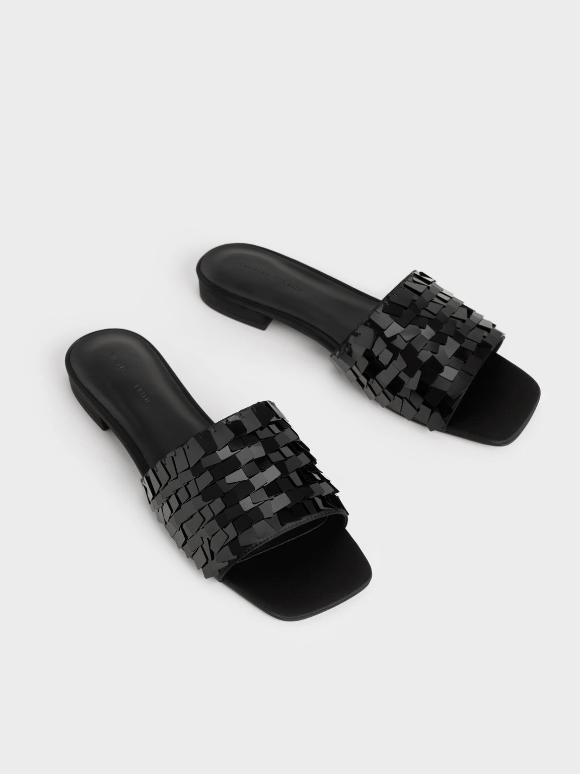 Satin slides discount