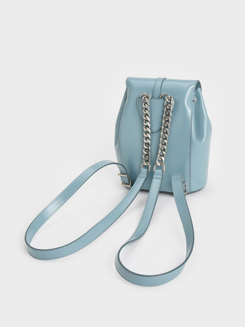Cesia Metallic Accent Backpack, , hi-res