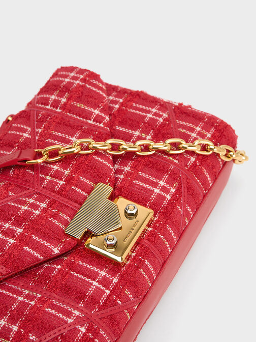 Eudora Tweed Trapeze Bag, , hi-res