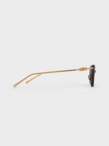 Adalyn Cat-Eye Sunglasses, Espresso Brown, hi-res