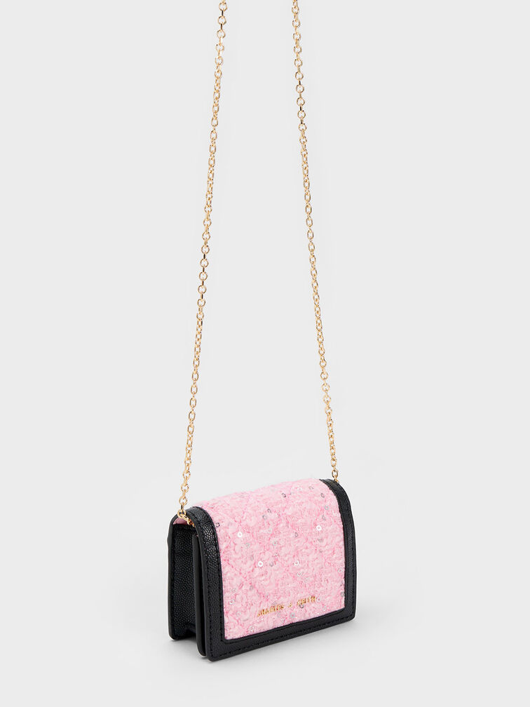 Micaela Tweed Cardholder, , hi-res