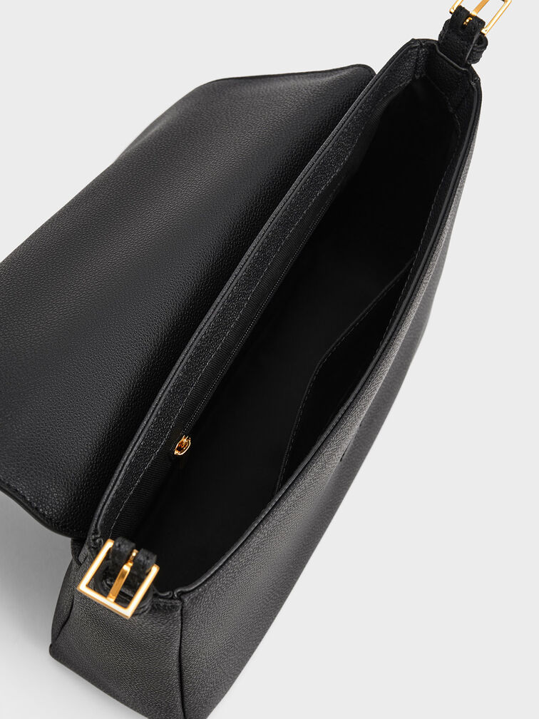 Daki Belted Trapeze Bag, , hi-res