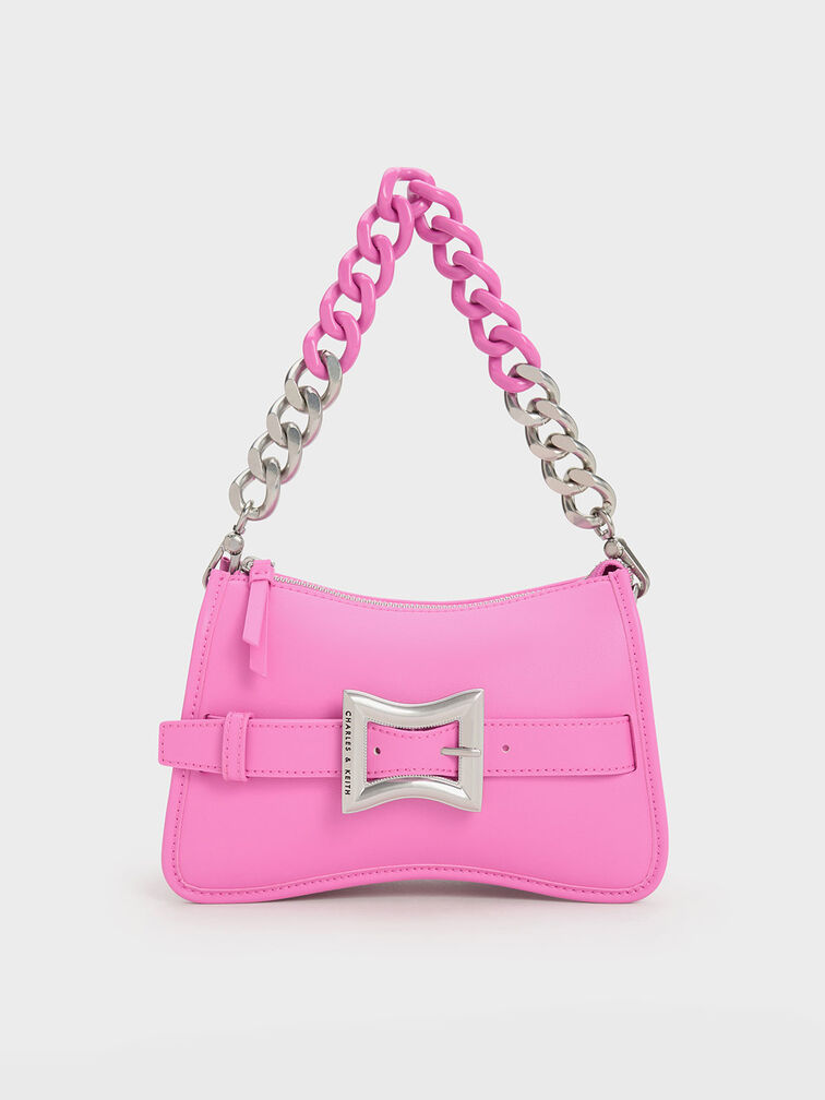 Xanthe Chunky Chain Shoulder Bag, , hi-res