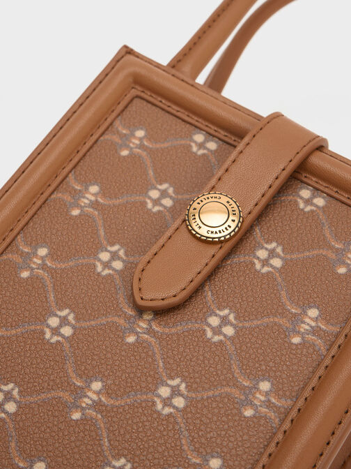 Este Belted Printed Phone Pouch, , hi-res