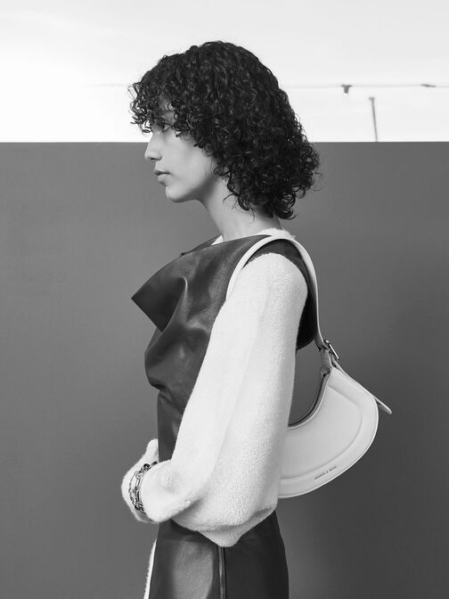 Petra Curved Shoulder Bag, , hi-res
