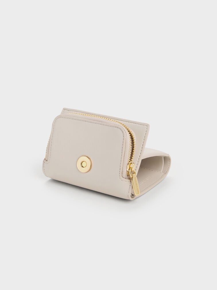 Behn Small Wallet, Shell Grey, hi-res