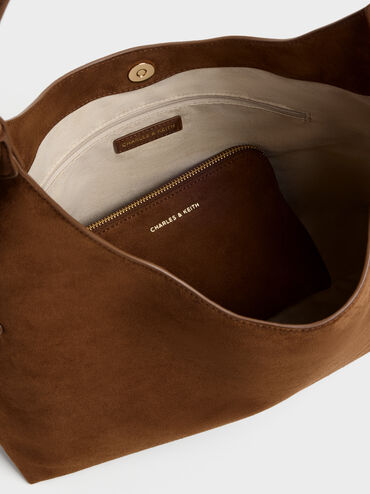 Aislin Hobo Bag, Pecan Brown, hi-res