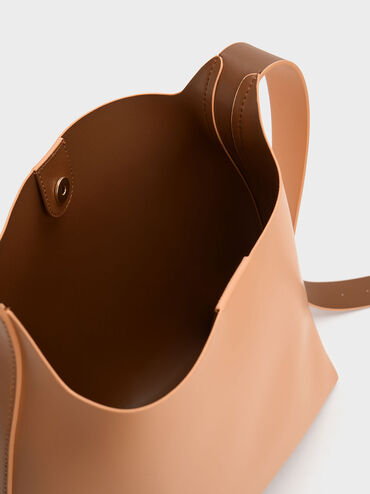 Edna Tote Bag, สีส้ม, hi-res
