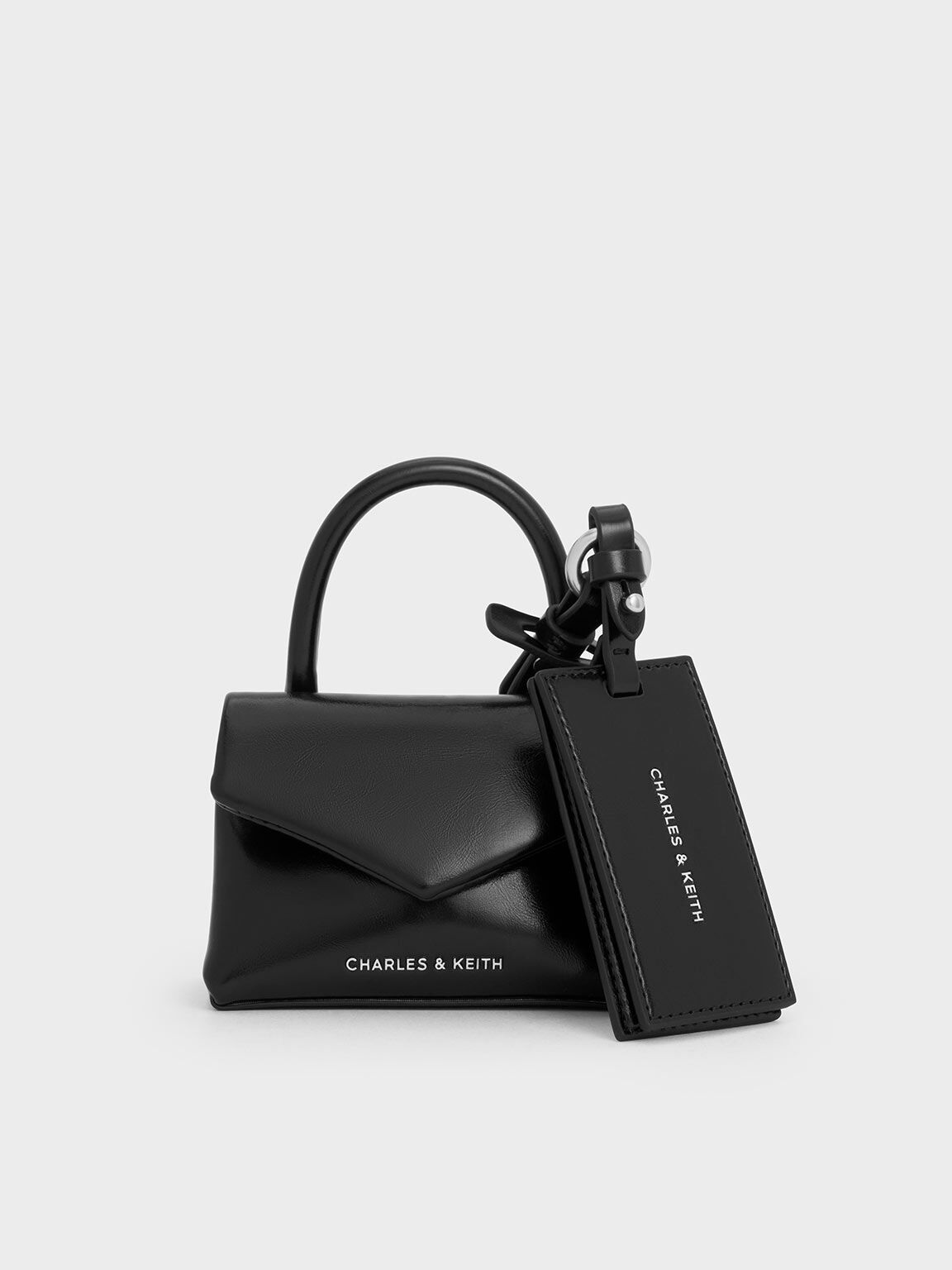 CHIEKO＋ mini bag charm Black