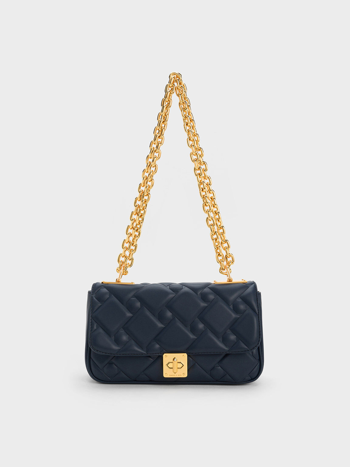 Charles and keith quilted crossbody bag deals
