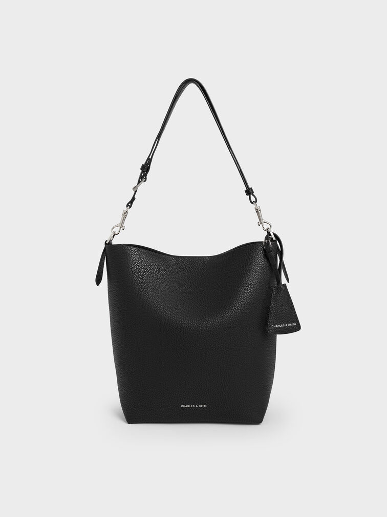 Beryl Bucket Bag, Noir, hi-res