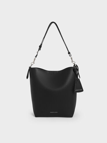 Beryl Bucket Bag, Noir, hi-res
